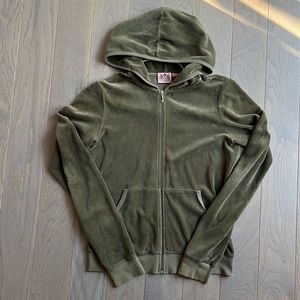 Juicy couture velour sweatsuit top